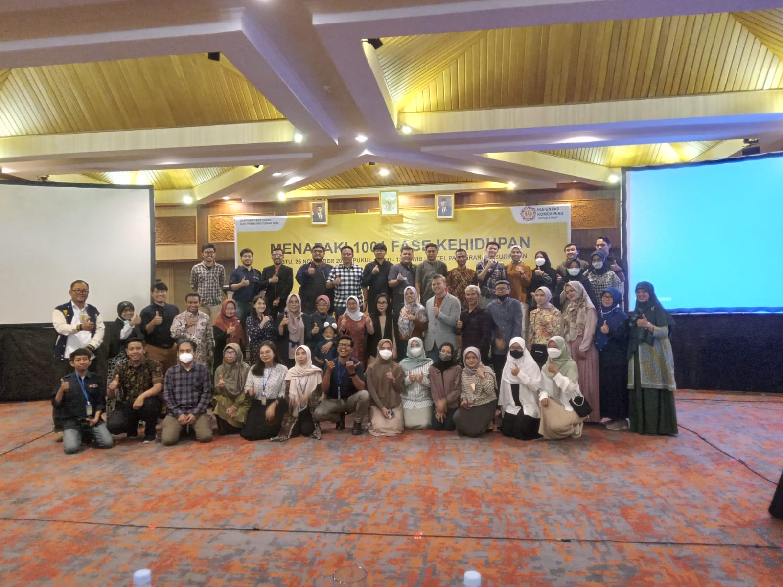 IKA UNPAD Riau Taja Seminar ‘Menapaki 1001 Fase Kehidupan’