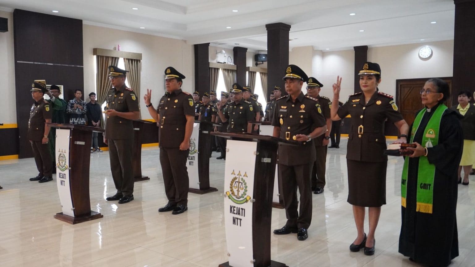 Pengangkatan Pejabat Baru di Kejaksaan Tinggi NTT, Berikut Pesan Kajati