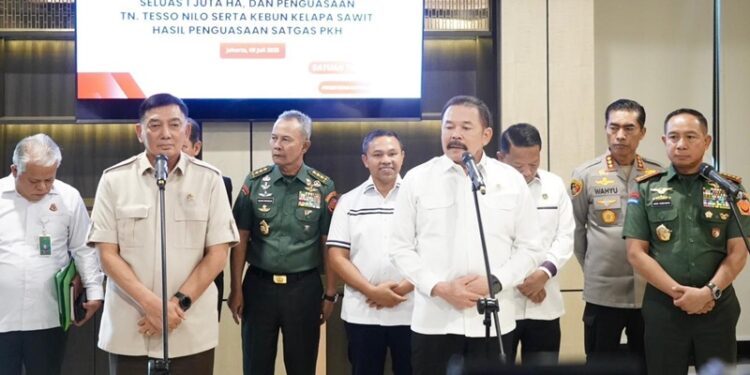 Panglima TNI Sebut Penguasaan TNTN Salah Satu Capaian Penting dalam Kinerja Satgas PKH